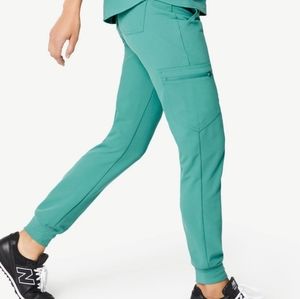 NWT figs PETITE large zamora jogger marine